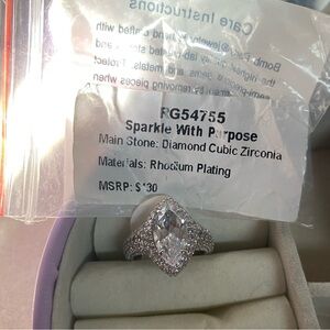 Sparkle With A Purpose BP Ring